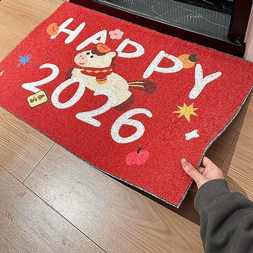 2026马年超好看入户垫被我蹲到了