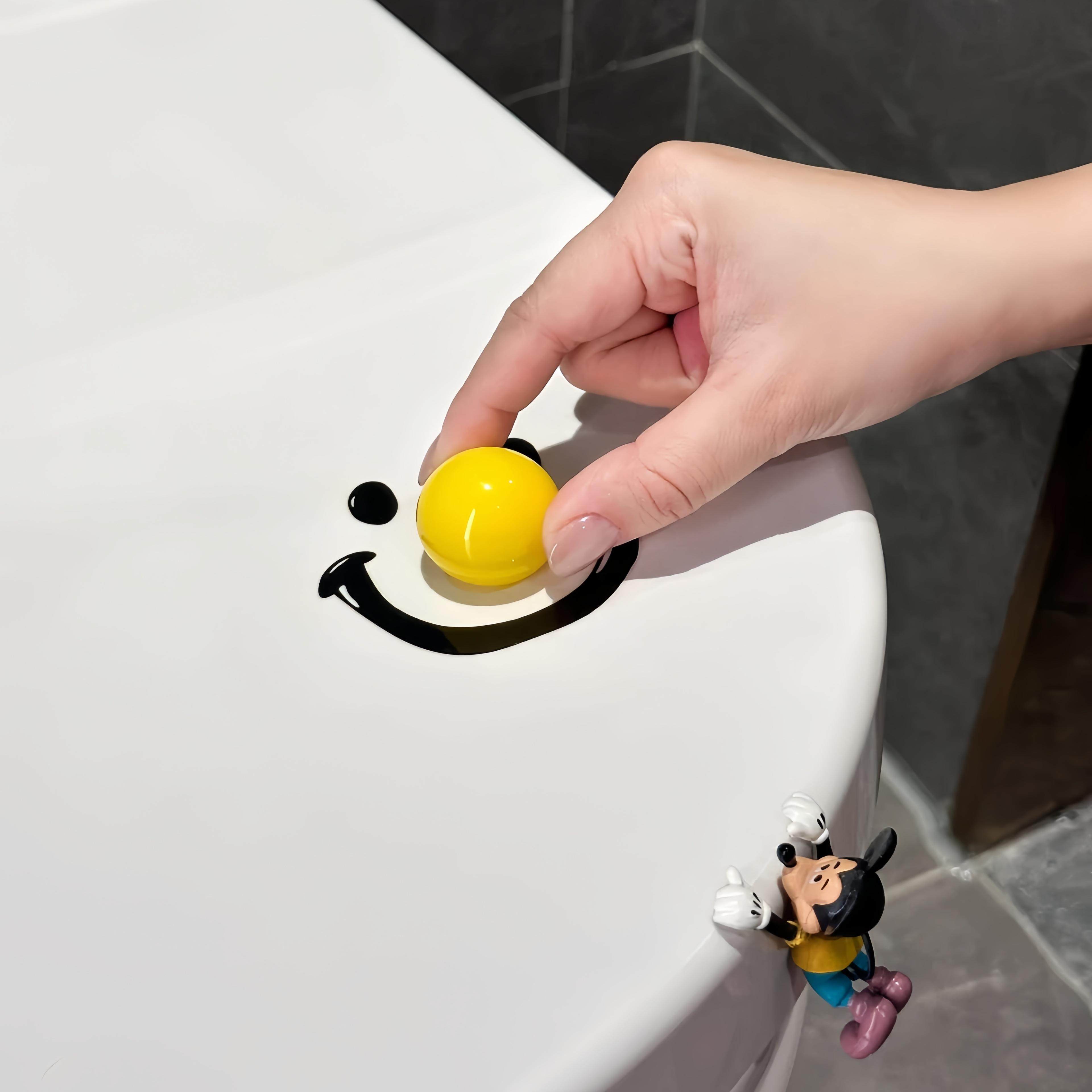 【新家的100个快递】笑脸圆球马桶提盖器防脏手厕所板提手坐垫盖,家居饰品,马桶贴,淘宝优惠券,粉丝福利购,淘宝优惠卷