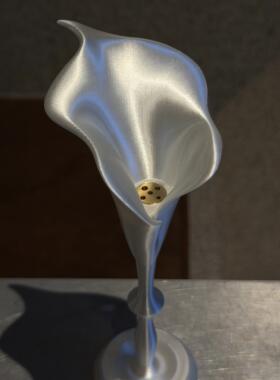 【马蹄莲香插】艺术品家居装饰