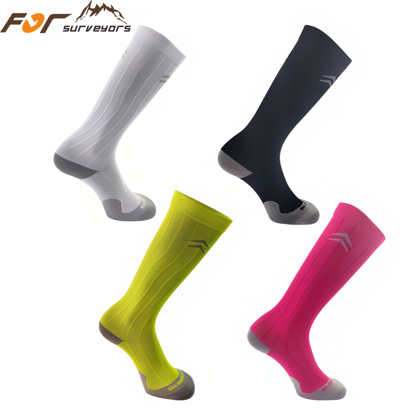 for品牌压力专业运动袜女跑步篮球长筒尼龙袜材质压缩男袜子透气