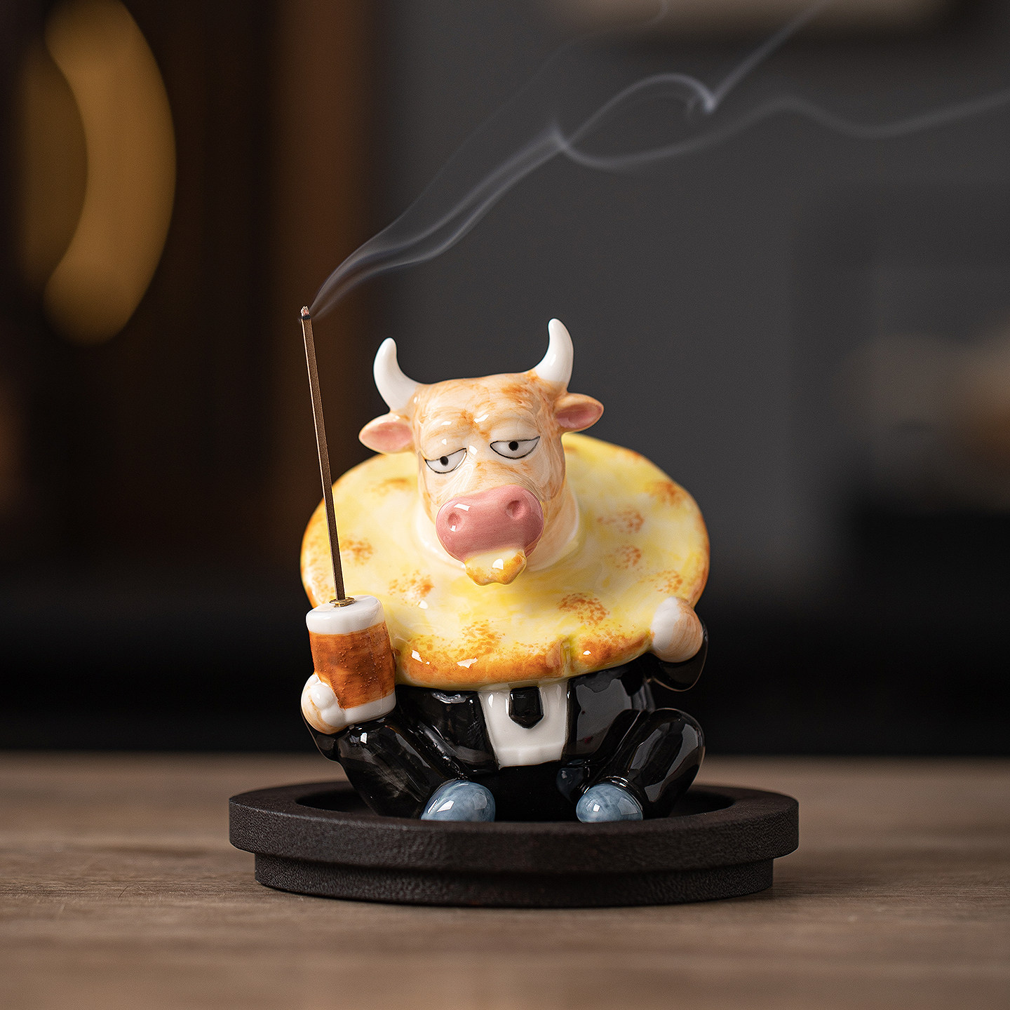 牛马打工人创意搞笑职场趣味办公室桌面工位装饰摆件香插香薰炉,家居饰品,桌面摆件,淘宝优惠券,粉丝福利购,淘宝优惠卷