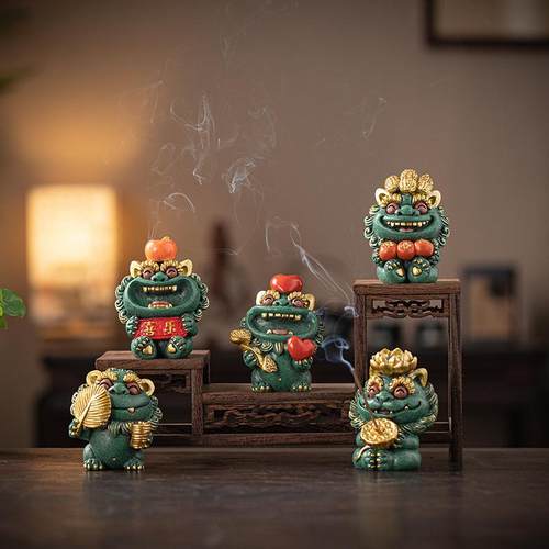 瓷山造物新中式禅意摆件