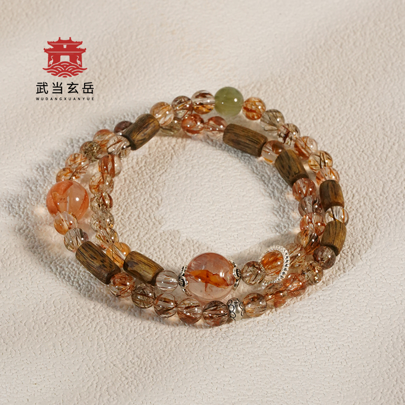 武当山直发武当玄岳「枫晖」新中式国风手串
