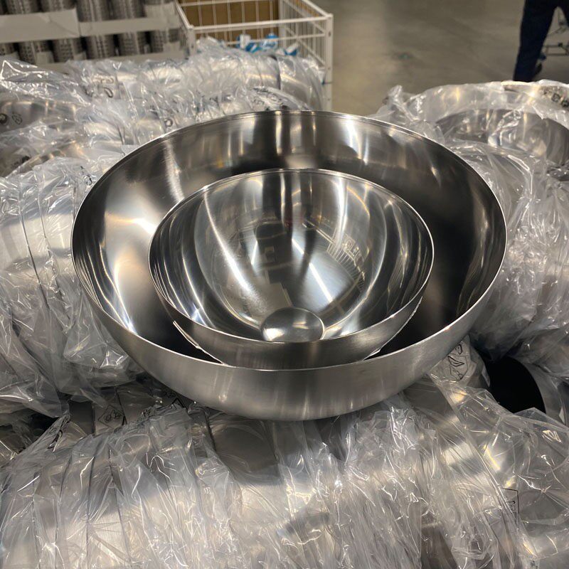 宜家布朗达布兰科不锈钢沙拉盆厨房烘焙料理盆面盆碗盆冷面拌面碗