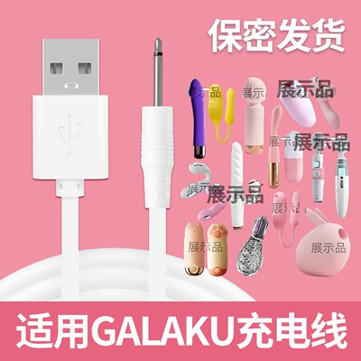 适用galaku震极速天使跳元气猫蛋动棒充电线器尖头针式玩具数据线