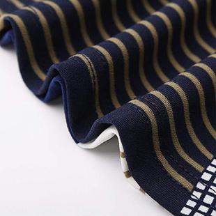 round neck irregular striped top sleeved loose floral short