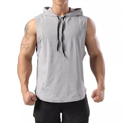 Men for Vest Fitness Hooded Dry Quick Shirt Hoodie Workout