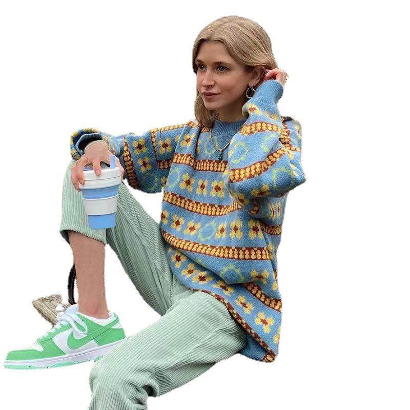 sweaters pullovers for sweater oversized kniited casual