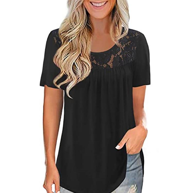 women tops neck shirts cute shirt blank womens long tee