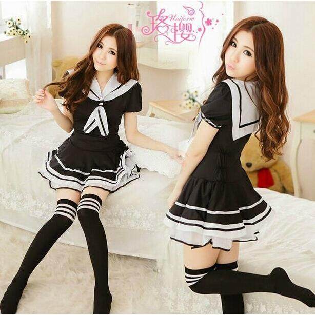 Female student uniform seductive sailor suit summer school