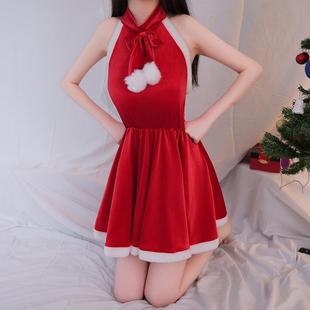clothes female size sexy hot large Christmas play Yarn role