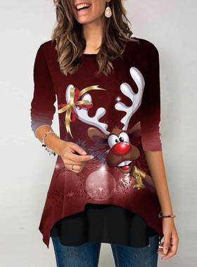 clothing mens pullover street tops tee casual neck crew