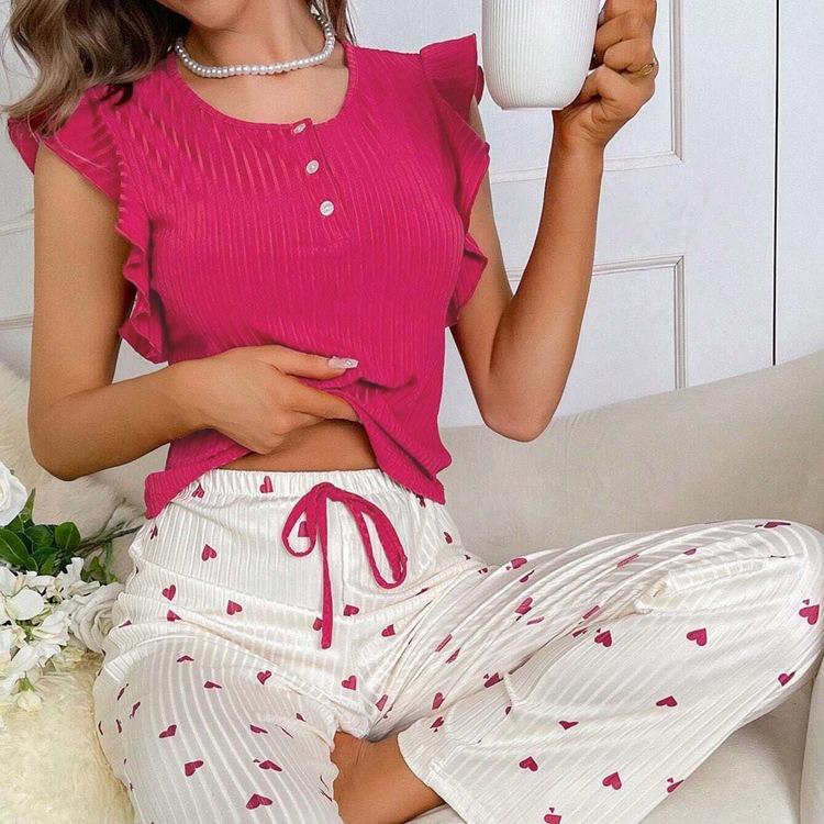 long pajamas sets for women autumn satin sleepwear pyjamas