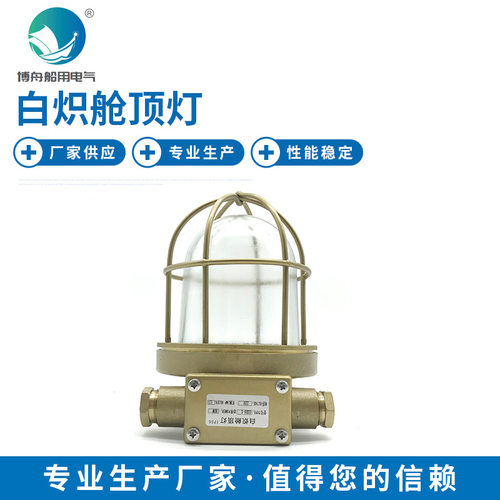 轮船舱顶灯 博舟船用 CCD9-5 白炽灯舱顶灯