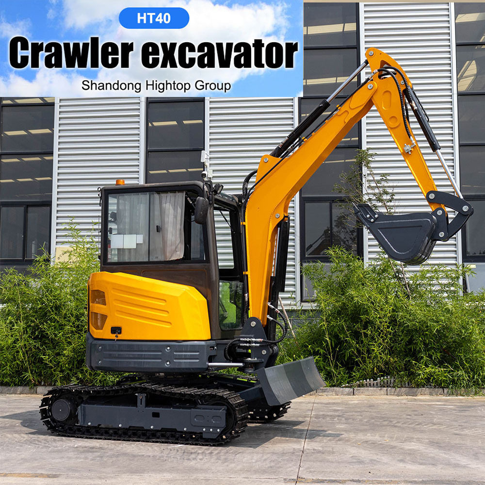 出口HT40全地形履带挖掘机 液压先导多用途挖机CRAWLER EXCAVATOR