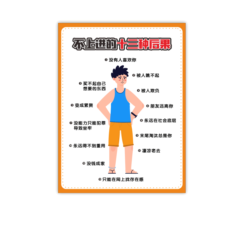 学校工厂提示牌文化墙贴