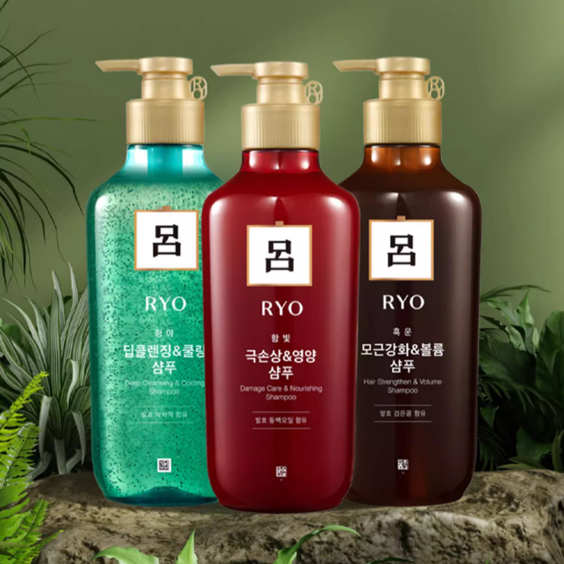 韩国吕洗发水护发素RYO控油蓬松