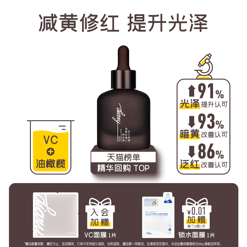 言之有物抗氧化小马达油橄榄VC