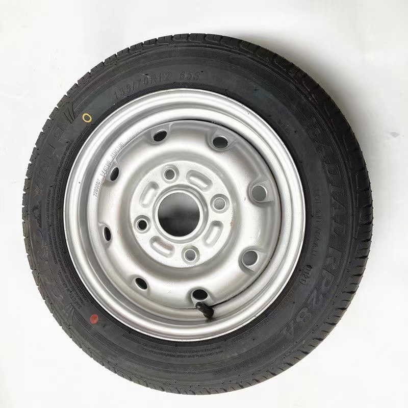 适配御捷GDG4Q5乐唯V5祥和260轮胎外备胎145/70R12寸电动汽车配件