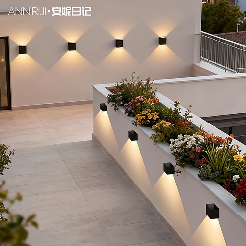 感应式自动调光洗墙壁灯