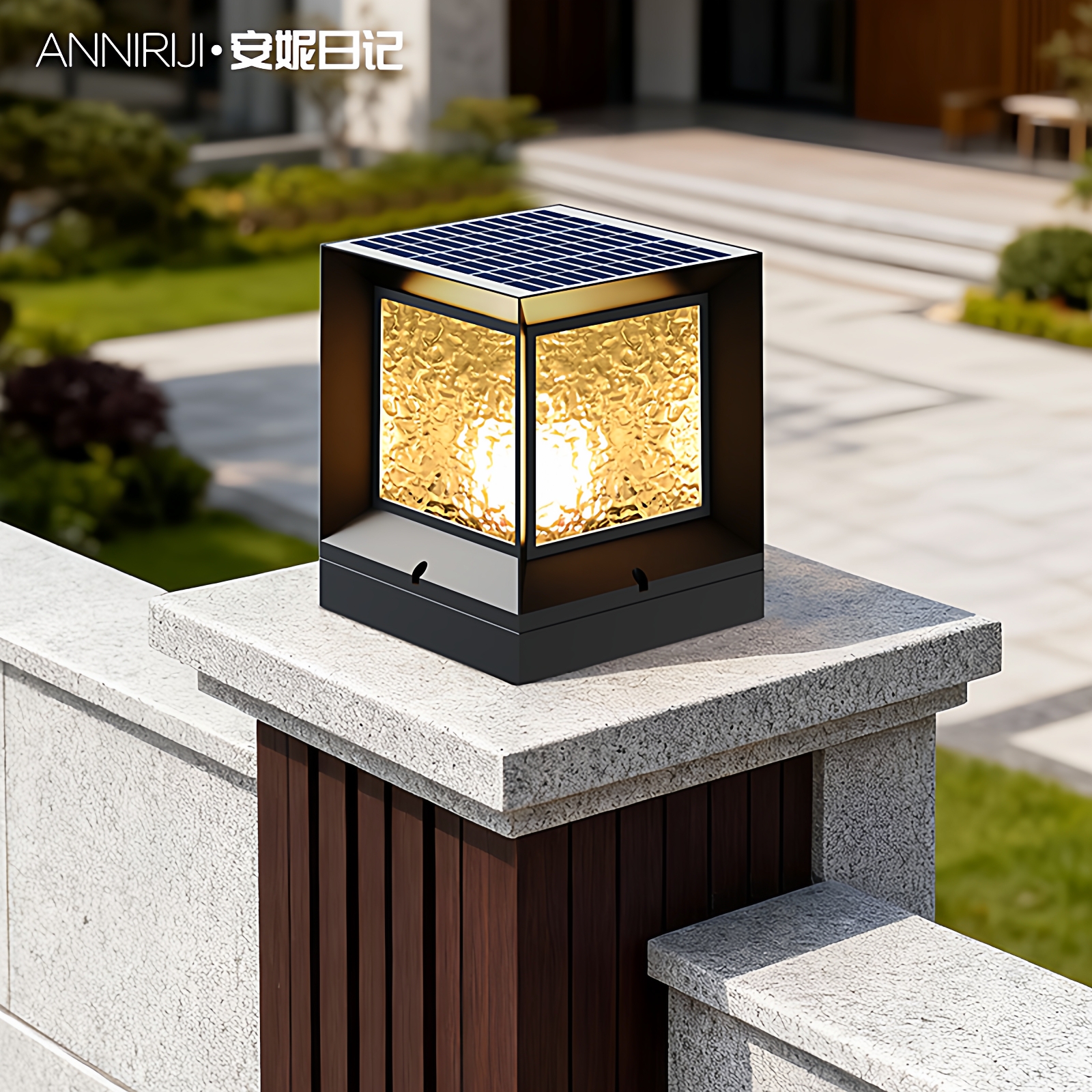 满铺太阳能板超亮LED三防材质