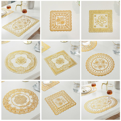 厂家直销杯垫防滑垫精致镂空