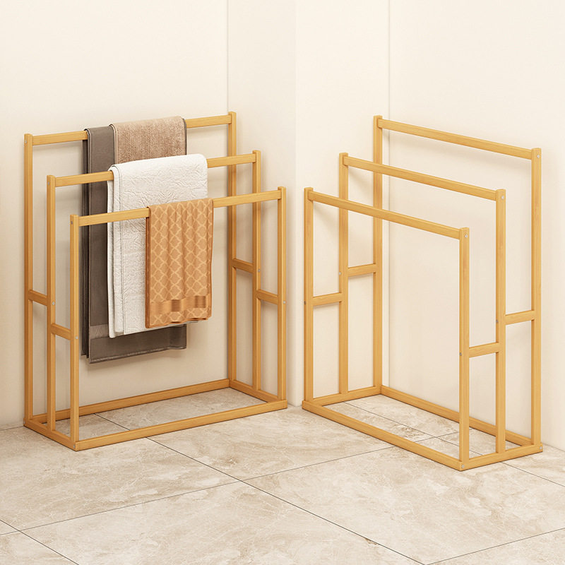 浴室落地毛巾架 防水置物架厕所洗手间置物架