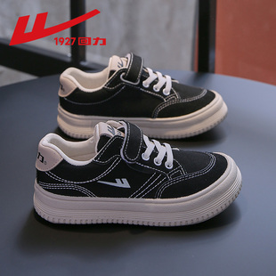 回力男童帆布鞋儿童鞋子2026春秋季新款休闲女童板鞋幼儿园软底鞋