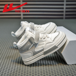 回力童鞋男童运动鞋秋冬2025新款加绒鞋子冬雪地靴男孩儿童二棉鞋