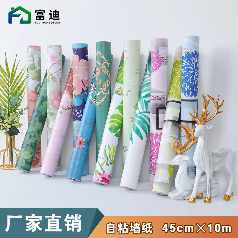 新款自粘PVC墙纸66065