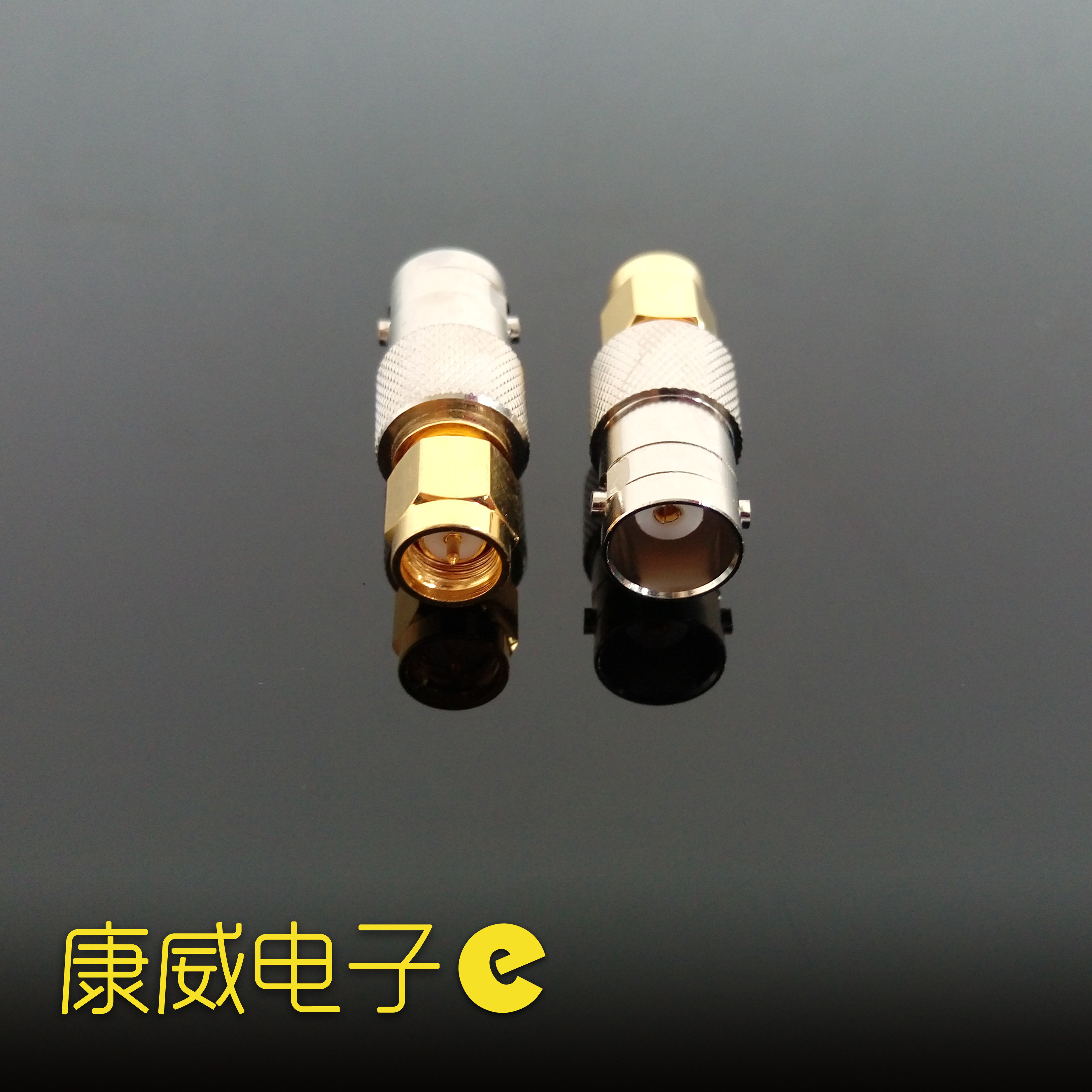 同轴连接器SMA转BNC SMA(内螺内针）转BNC母 SMA-J/BNC-K 转接头