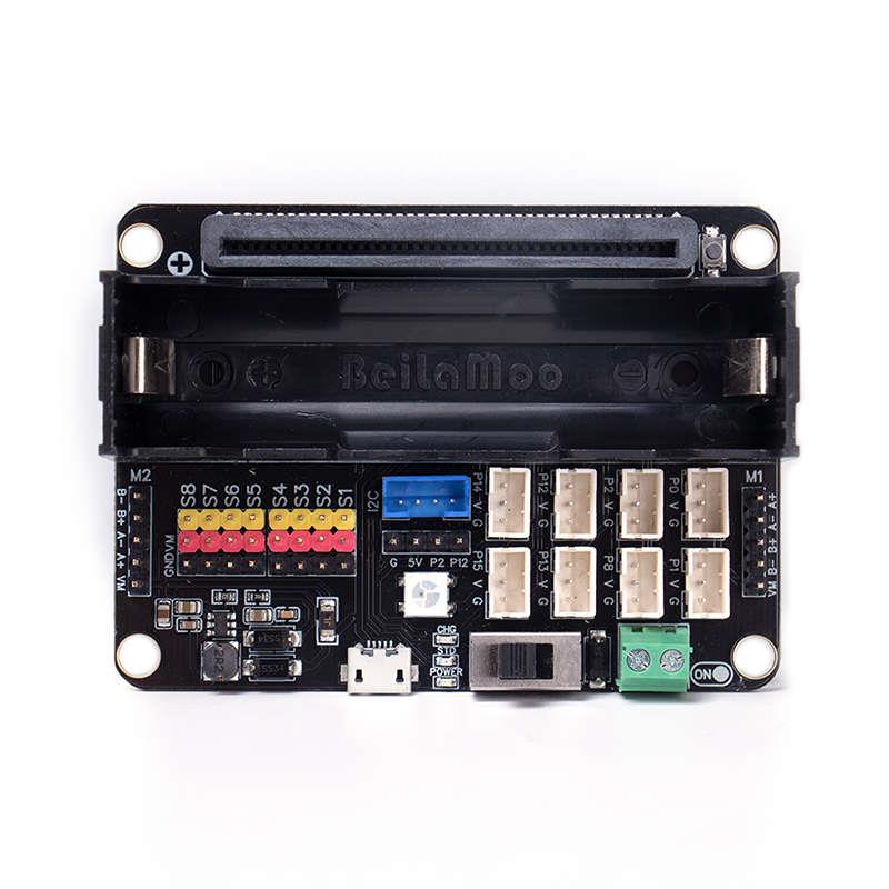 microbit 驱动扩展板 Robotbit Edu 兼容 microbit喵比特掌控板