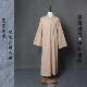 薄款 新款 夏季 僧服僧衣长褂亚麻僧人僧袍出家师父和尚大褂比丘