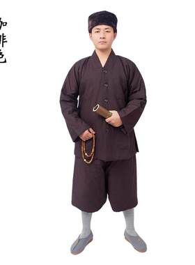 新款济缘僧衣僧服棉袄冬长小褂袈裟保暖棉衣尼姑女式冬季加厚短褂