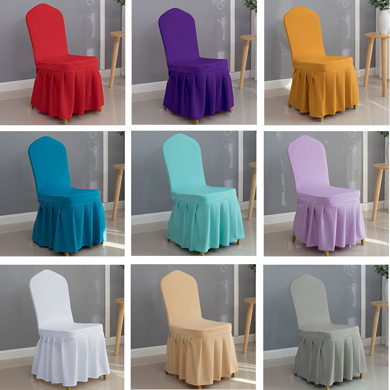 加厚空气层弹力椅套酒店饭店餐厅椅子套罩会议婚庆宴会凳子罩