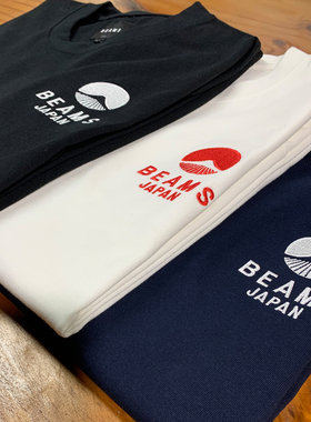 日系宽松圆领长袖T恤男女情侣款纯棉字母刺绣重磅打底衫上衣