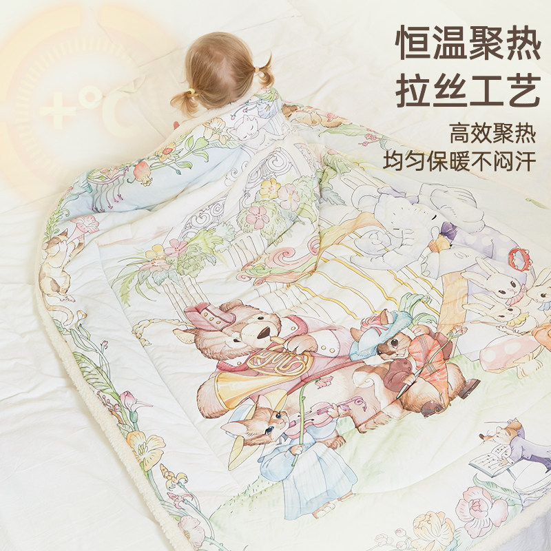 ���ڲ������������ ů�б� 120x150cm littleageӤ�׶��ﶬ��ͯ�������������������ů�б���ů��ӯ��