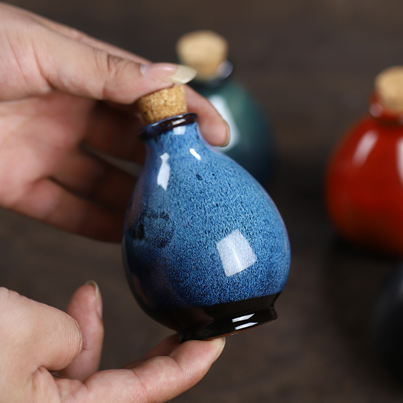 宜兴复古便携酒坛小酒瓶小酒壶