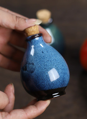 宜兴复古便携酒坛小酒瓶小酒壶