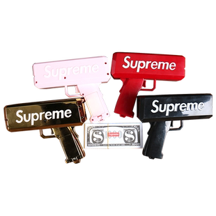喷钱魔术枪supreme结婚礼庆酒吧网红喷美金撒币吐钞票机魔术道具