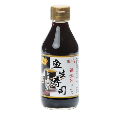 跃龙伟丰鱼生寿司酱油210ml*2瓶 三文鱼刺身酱油餐桌沾汁海鲜酱油