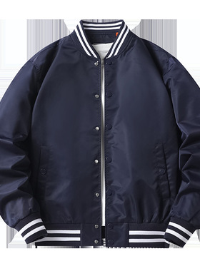 Baseball uniform work jacket插色棒球服男美式潮流外套工装夹克