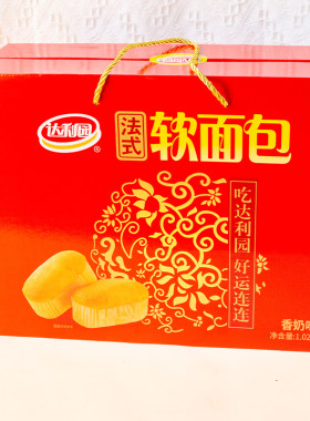 达利园法式软面包礼盒早餐糕点心手撕小面包懒人宿舍充饥休闲零食