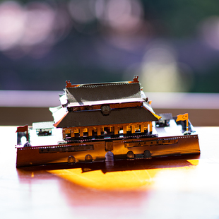 天安门 3D立体金属拼图DIY创意摆件高级感玩具送男女朋友礼物