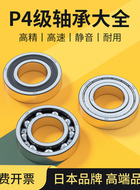 EVB日本进口高速轴承大全6200 6201 6202 6203 6204 6205ZZ RS P4
