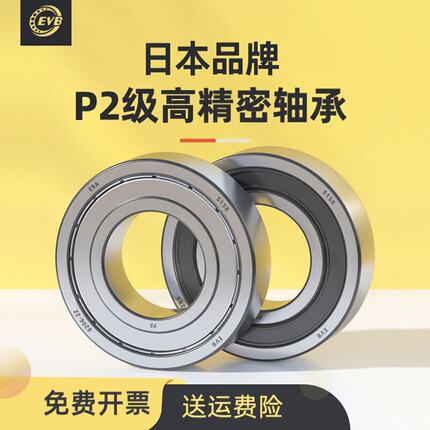EVB精密高速轴承P2型号大全6201 6202 6203 6204 6205RS 6206静音