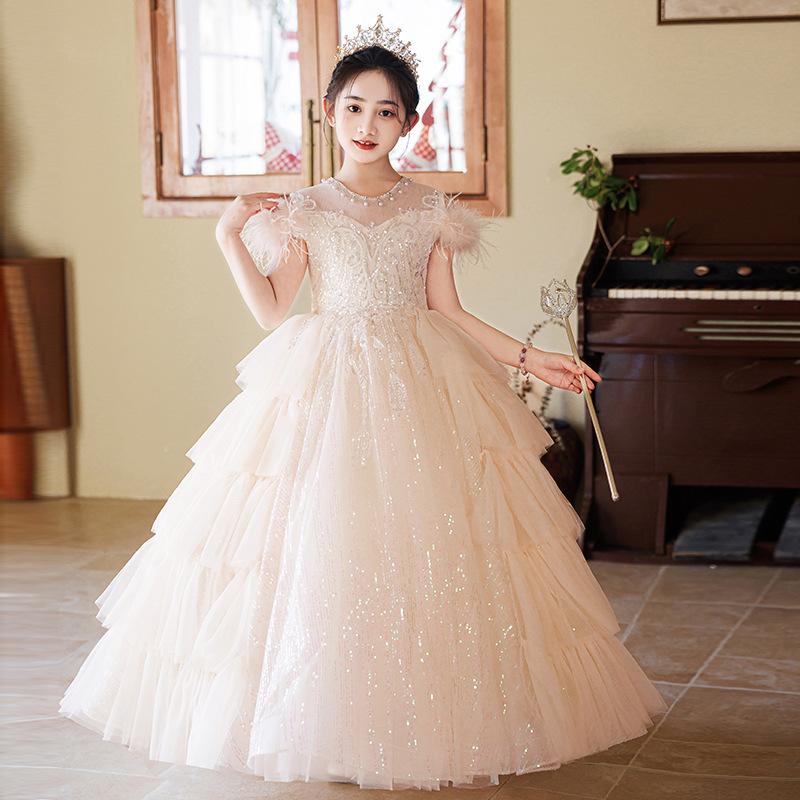 女童绝美精灵小礼服仙气花童