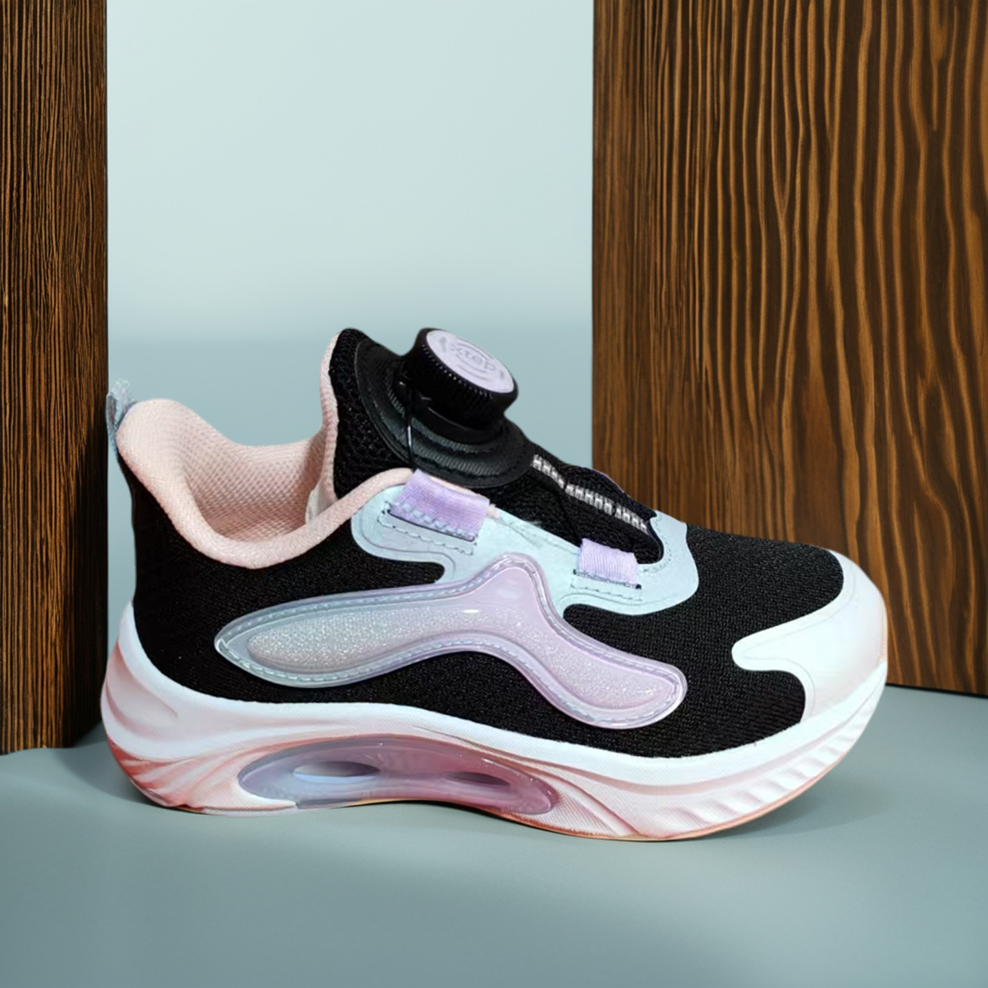 女童中童防滑耐磨休闲舒适轻盈双网四季运动跑鞋品牌断码童鞋