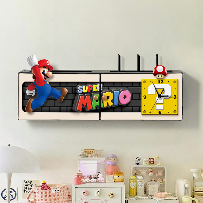 马里奥wifi无线路由器收纳盒