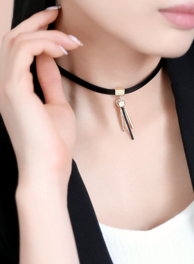 性感流苏choker项链女潮短款